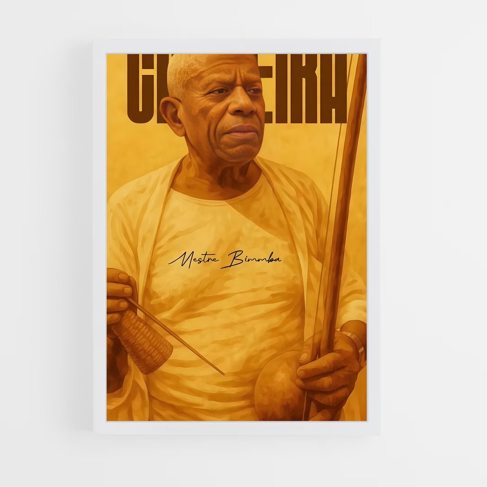 Poster Mestre Bimba – affiche Capoeira (vue 3)